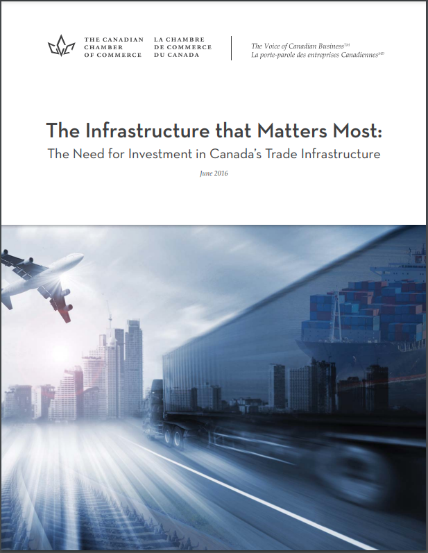 The Infrastructure that Matters Most - The Need for Investment in Canada’s Trade Infrastructure